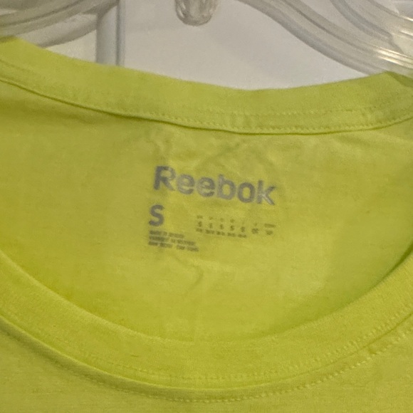 Reebok Bright Yellow CrossFit Tee - Picture 2 of 2